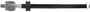Steering Tie Rod End TA2019 - front view