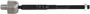 Steering Tie Rod End TA2109 - bottom view