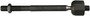 Steering Tie Rod End TA2873 - angled view