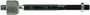 Steering Tie Rod End TA3202 - angled view