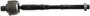 Steering Tie Rod End TA3438 - top view