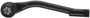 Steering Tie Rod End TA3213 - top view