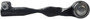 Steering Tie Rod End TA3449 - bottom view