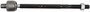 Steering Tie Rod End TA3681 - bottom view