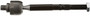 Steering Tie Rod End TA3378 - back view