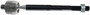 Steering Tie Rod End TA3582 - bottom view