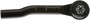 Steering Tie Rod End TA3380 - top view