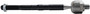 Steering Tie Rod End TA3584 - top view