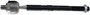 Steering Tie Rod End TA3584 - bottom view