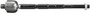 Steering Tie Rod End TA5075 - front view