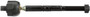 Steering Tie Rod End TA6489 - back view