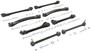 Suspension Control Arm Kit TC1600KIT - kit contents