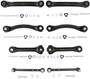 Suspension Control Arm Kit TC1600KIT - top view