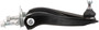 Suspension Control Arm and Ball Joint Assembly TC849 - front view