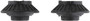Suspension Control Arm Bushing TD347W - bottom view