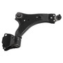 Control Arm with rubber mount and ball joint 38844 - front view