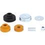 Bushings, Nut, Retaining Cap, Sleeve and Washer Front Suspension Shock Absorber Mounting Kit SM5752 - front view
