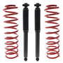 JAOS Suspension Lift Kit - (2 Boxes) Shocks, Springs SR7004 - kit contents