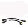 BBK 4 Pin Square Style O2 Sensor Wire Harness Extensions 12 (pair) for 05-20 Dodge