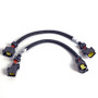 BBK 6.1L/6.2L/6.4L Rear O2 Sensor Extensions 4 Pin Square Style 24in (pair) for 05-20 Dodge