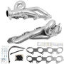 BBK Shorty Tuned Exhaust Headers 1-3/4in Silver Ceramic for 19-23 Dodge Ram 1500 5.7L (Ex. MegaCab)