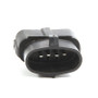 BBK Mass Air Meter 76mm 24 lb Inj. Factory Air Box Calibration for 86-93 Mustang 5.0