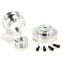 BBK Underdrive Pulley Kit Lightweight CNC Billet Aluminum (3pc) for 86-93 Mustang 5.0