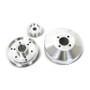 BBK Underdrive Pulley Kit Lightweight CNC Billet Aluminum (3pc) for 96-01 Mustang 4.6 GT Cobra