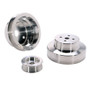 BBK Underdrive Pulley Kit Lightweight CNC Billet Aluminum (3pc) for 88-95 GM Truck 4.3 5.0 5.7