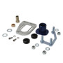 BBK Caster Camber Plate Kit Silver Anodized Finish for 79-93 Mustang
