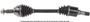 New CV Axle Assembly 66-2176