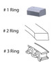 Piston Ring Set for GM & Toyota 1.6L 4AF/4AFE - Size = .50 - C81334