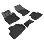 3D MAXpider Kagu Floormats for Volkswagen Golf GTI/R R1 R2 - Black
