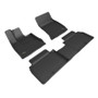3D MAXpider Kagu Floormats for Genesis G80 R1 R2 - Black