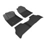 3D MAXpider Kagu Floormats for Hyundai Kona EV R1 R2 - Black