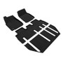 3D MAXpider Elegant Floormats for Tesla Model X 7-Seat R1 R2 R3 - Black