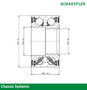 Wheel Bearing - Generation 1 101076 - diagram