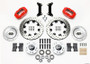 Wilwood Forged Dynalite Front Kit 12.19in Drilled Red for 79-87 GM G Body