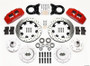 Dynapro 6 Front Hub Kit 12.19in Red for 1965-1969 Mustang Disc & Drum Spindle