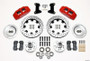 Dynapro 6 Front Hub Kit 12.19in Red for 74-80 Pinto/Mustang II Disc Spindle