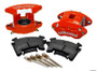 Wilwood D154 Front Caliper Kit - Red 2.50in Piston 1.04in Rotor