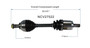 BMW CV Axle Assembly - Front Left NCV27522