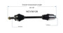 Acura, Honda (3.0) CV Axle Assembly - Front Right NCV36128