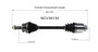 02-06 Honda CR-V CV Axle Assembly - Front Right NCV36134