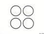 Wilwood O-Ring Kit - 2.00/2.00in Square Seal - 4 pk.