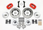 Wilwood Forged Dynalite Front Kit 11.00in Drilled Red for 79-87 GM G Body