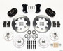 Wilwood Forged Dynalite Front Kit 12.19in for Heidts Tri -5 2 inch Drop Spindle