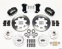 Wilwood Forged Dynalite Front Kit 12.19in for Heidts Tri -5 2 inch Drop Spindle