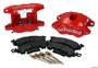 Wilwood D52 Rear Caliper Kit - Red 1.25 / 1.25in Piston 1.28in Rotor