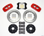 Wilwood AERO6 Front Hat Kit 14.25 Red for 2010-2015 Camaro